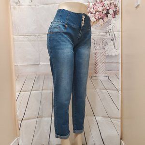 Women Stretch High Rise Contoured Skinny Jeans 15